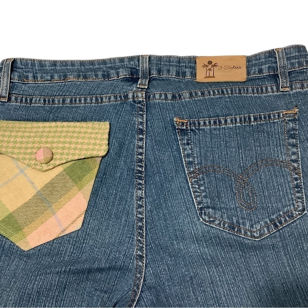 3‎ SISTERS Unique Rear Pocket Jeans - Size 12